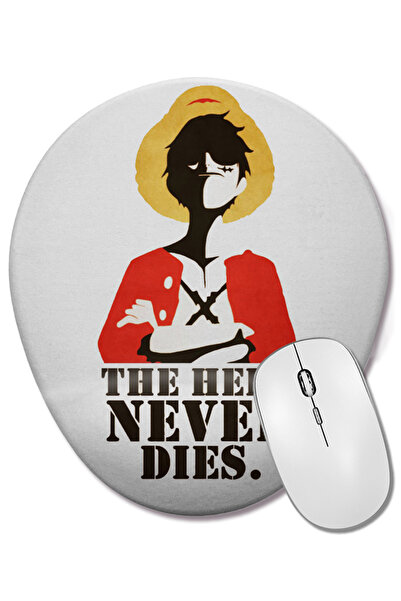 BASKI DÜNYASI Οβάλ ποντικοπάτη με υποστήριξη καρπού One Piece Luffy Mugiwara