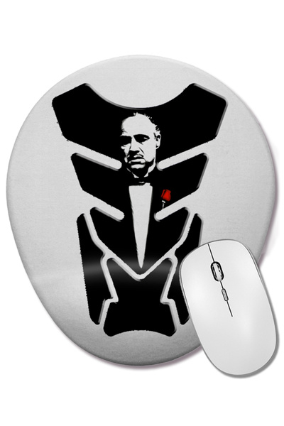 BASKI DÜNYASI Mouse Pad oval Chefao cu suport pentru încheietura mâinii