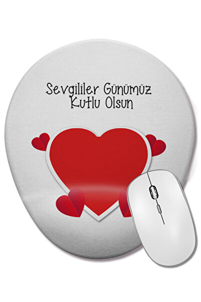 BASKI DÜNYASI Δώρο για την Ημέρα του Αγίου Βαλεντίνου 069 Οβάλ ποντίκι με υπο...