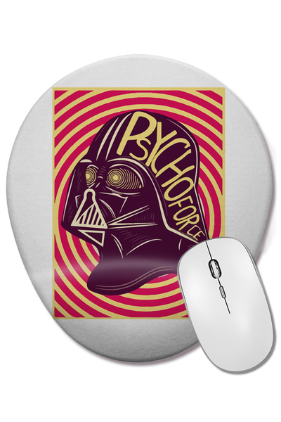 BASKI DÜNYASI Star Wars 04 Mouse Pad oval cu suport pentru încheietura mâinii