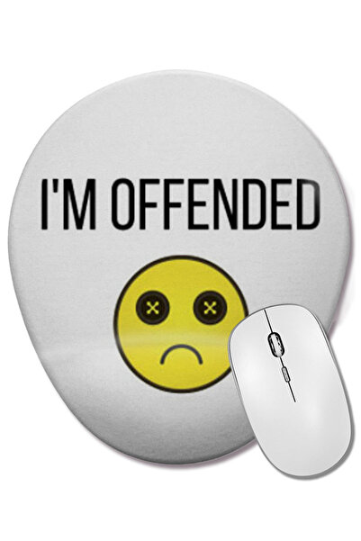 BASKI DÜNYASI Δεν μπορώ να αναπνέω Παλαιστίνη Οβάλ ποντίκι με υποστήριξη καρπού