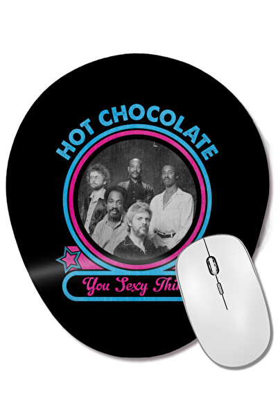 BASKI DÜNYASI Hot Chocolate You Sexy Thing Οβάλ ποντίκι με υποστήριξη καρπού