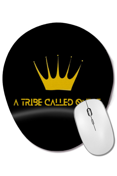 BASKI DÜNYASI A Tribe Called Quest Logo Art Mouse Pad oval cu suport pentru î...