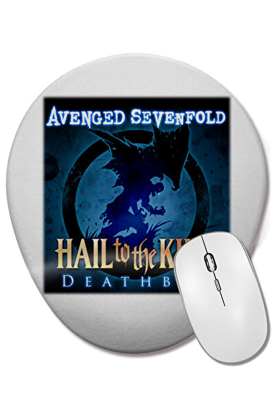 BASKI DÜNYASI Mouse Pad oval Avenged Sevenfold cu suport pentru încheietura m...