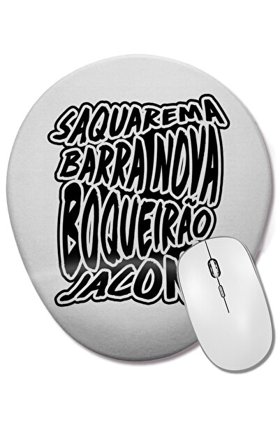 BASKI DÜNYASI Οβάλ ποντίκι με υποστήριξη καρπού Saquarema Bairros