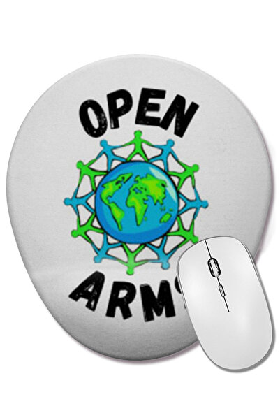 BASKI DÜNYASI Mouse Pad oval Open Arms Guardiola cu suport pentru încheietura...