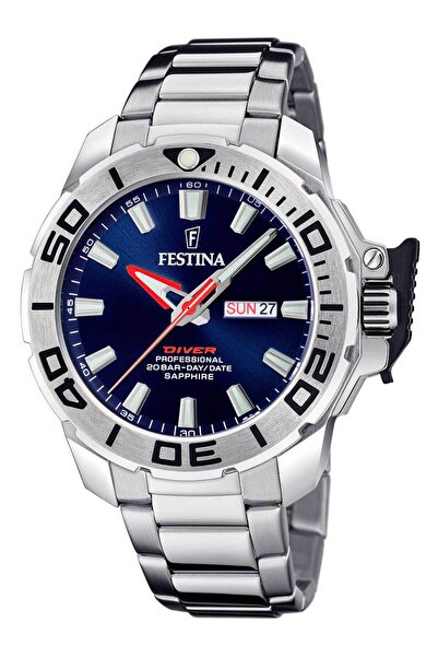 FESTİNA Ceas bărbătesc F20665/1, cuarț, 46mm, 20ATM