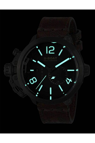 U-BOAT 8805 Ανδρικό Ρολόι Capsule από Τιτάνιο BK BE 50mm 10ATM