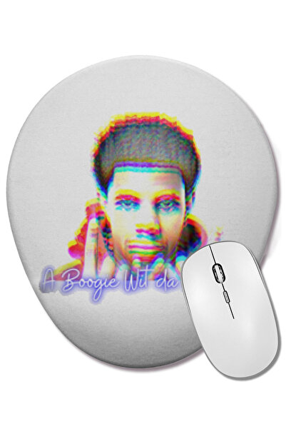 BASKI DÜNYASI Οβάλ ποντίκι με μαξιλαράκι καρπού A Boogie Wit Da Hoodie