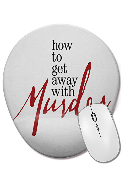 BASKI DÜNYASI Cum să eviți o condenare pentru crimă de omoră Mouse Pad oval c...