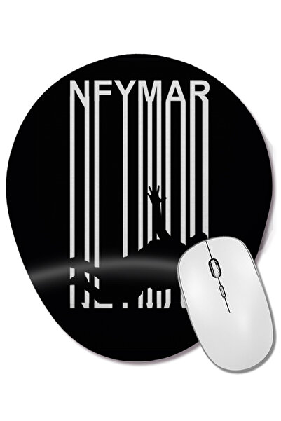BASKI DÜNYASI Mouse Pad oval Futebol Raiz Camisa Neymar cu suport pentru înch...