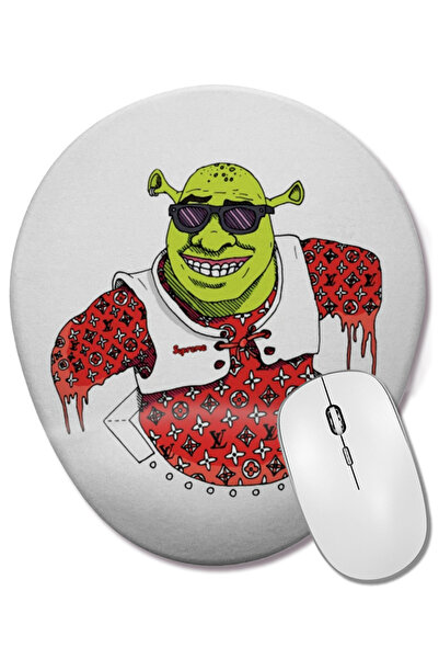 BASKI DÜNYASI Απελευθερώστε το οβάλ ποντίκι με υποστήριξη καρπού Shrek