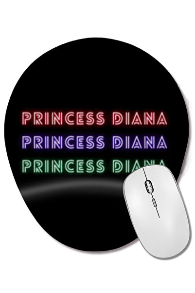BASKI DÜNYASI Citaturi ale Prințesei Diana - Cadou artistic - Mousepad oval î...