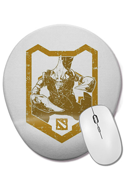 BASKI DÜNYASI Dota 2 Sand King Οβάλ ποντίκι με υποστήριξη καρπού