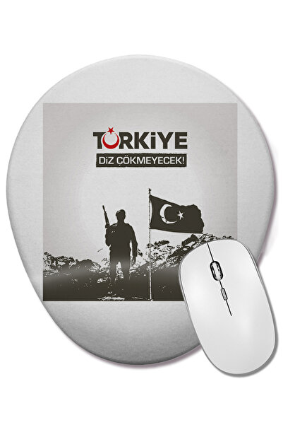 BASKI DÜNYASI Ayyıldız Turcia nu se va înclina, steagul turcesc, mouse pad ov...