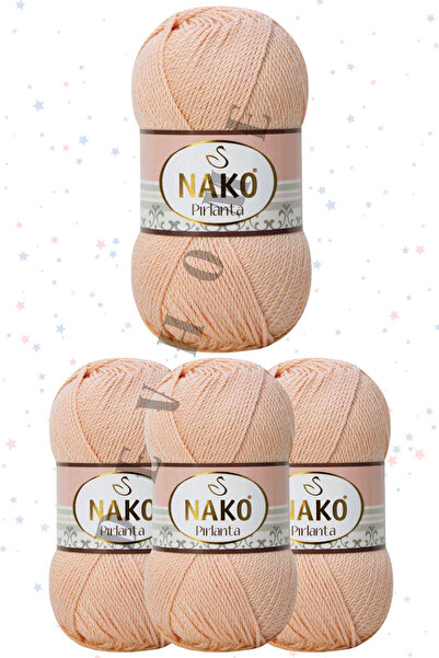 devhome Nako Pırlanta Ръчно плетена прежда Amigurumi прежда 4 броя смесени цв...