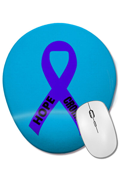 BASKI DÜNYASI CROHN'S & COLITIS AWARENESS Warrior Unbreakable USA Mouse Pad o...