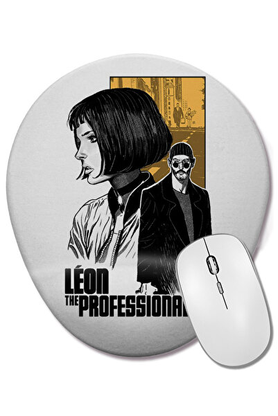 BASKI DÜNYASI Leon The Professional Οβάλ ποντίκι με υποστήριξη καρπού