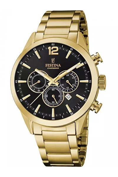 FESTİNA Mens Watch F20633/3, Quartz, 43mm, 5ATM