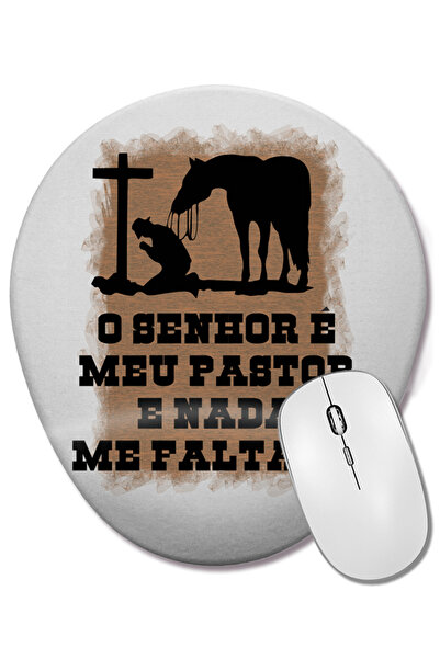 BASKI DÜNYASI Oval Mouse Pad cu suport pentru încheietura mâinii O Senhor Meu...