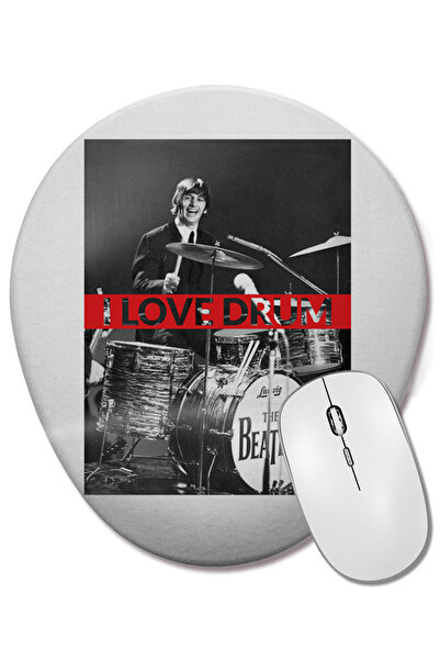 BASKI DÜNYASI Овална подложка за мишка I Love Luci Morningstar с подложка за ...