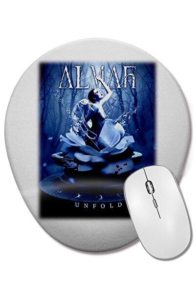 BASKI DÜNYASI Οβάλ ποντίκι με υποστήριξη καρπού Almah Unfold