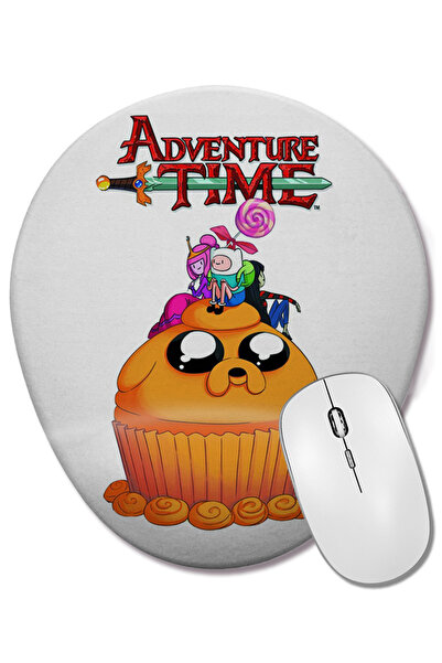 BASKI DÜNYASI Mouse Pad oval cu suport pentru încheietura mâinii Adventure Ti...