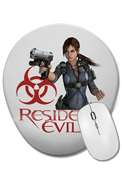 BASKI DÜNYASI Resident Evil 2 ovalna podloga za miša sa podrškom za zglob