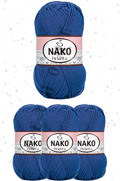 devhome Nako Diamond Hand Knitting Twine Amigurumi Twine 4 τεμαχίων Μικτά χρώματα 225 μέτρα 100% Premium Micro Acrylic