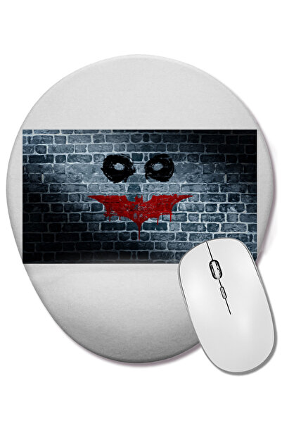 BASKI DÜNYASI Dark Knight Joker Batman Οβάλ Ποντικομαξιλαράκι με Στήριγμα Καρπού