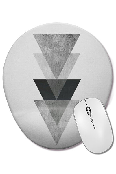 BASKI DÜNYASI Mouse Pad oval cu suport pentru încheietura mâinii Styles