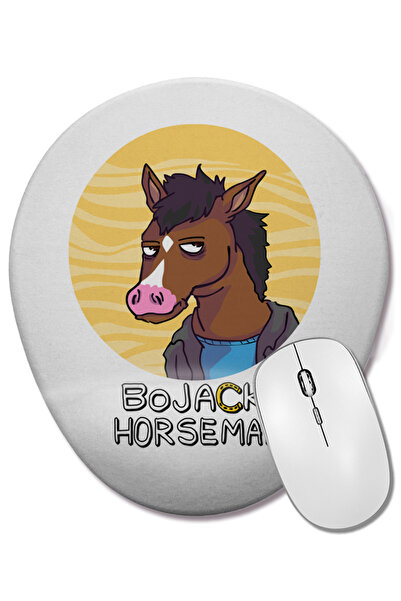 BASKI DÜNYASI BoJack Horseman 06 Οβάλ ποντίκι με υποστήριξη καρπού