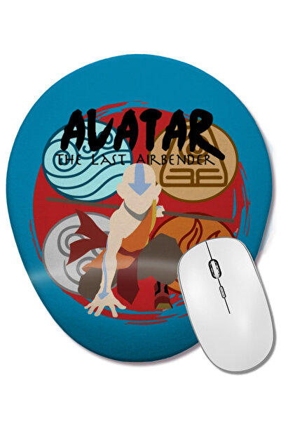 BASKI DÜNYASI Mouse Pad oval cu suport pentru încheietura mâinii Avatar the L...