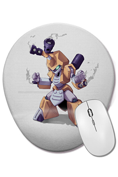 BASKI DÜNYASI Mouse Pad oval Metabee cu suport pentru încheietura mâinii