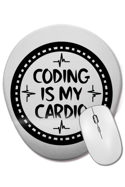 BASKI DÜNYASI Кодирането е моята кардио фитнес тренировка Мъжки Дамски подлож...