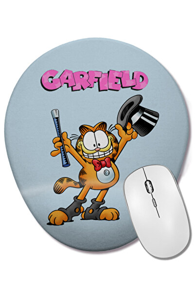 BASKI DÜNYASI Οβάλ ποντίκι με υποστήριξη καρπού Garfield Magician