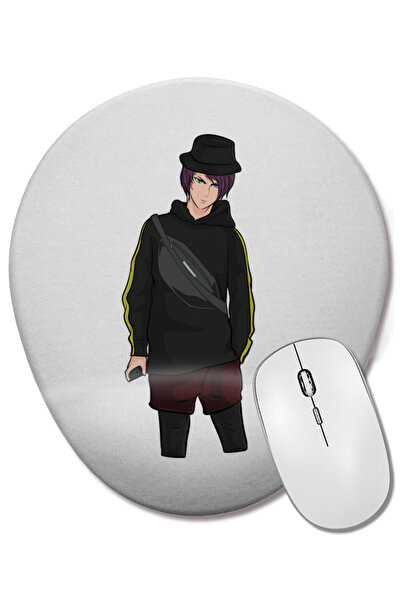 BASKI DÜNYASI Mouse Pad oval cu suport pentru încheietura mâinii, cu personaj...