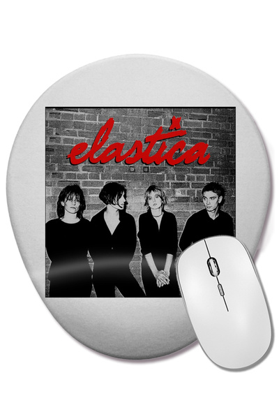 BASKI DÜNYASI Οβάλ ποντίκι με υποστήριξη καρπού Elastica