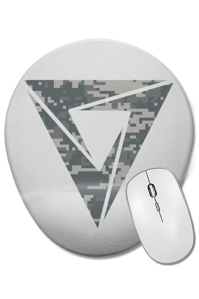 BASKI DÜNYASI Mouse Pad oval Bts Army cu suport pentru încheietura mâinii