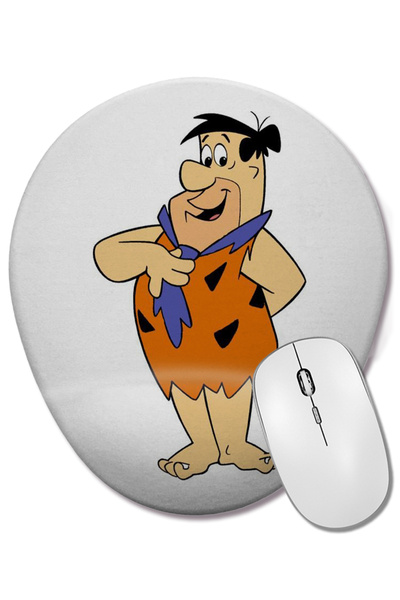 BASKI DÜNYASI Mouse Pad oval cu suport pentru încheietura mâinii, din epoca d...