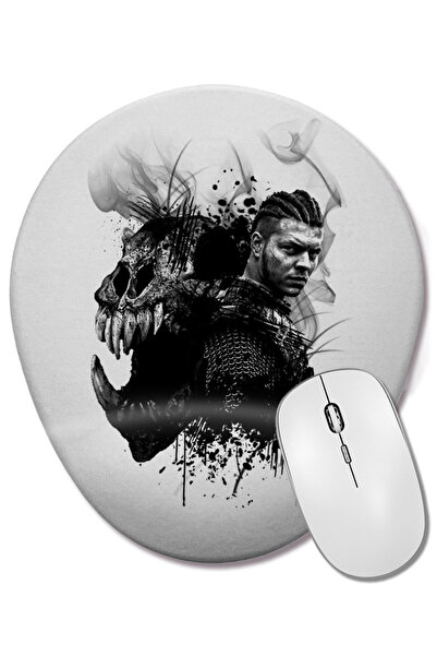 BASKI DÜNYASI Icon Welcome Mouse Pad oval cu suport pentru încheietura mâinii