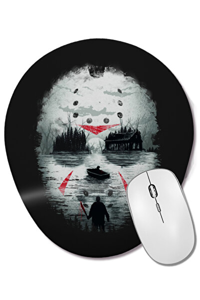 BASKI DÜNYASI Friday The Friday Night Mouse Pad oval cu suport pentru încheie...