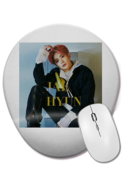 BASKI DÜNYASI Mouse Pad oval Jaehyun NCT 127 Superhuman cu suport pentru înch...