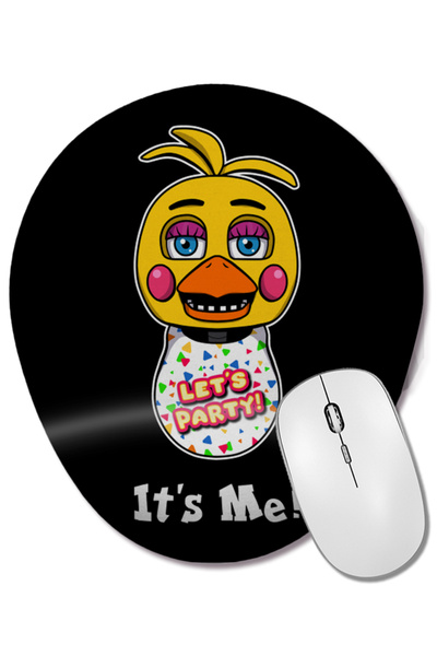 BASKI DÜNYASI Five Nights At Freddys He Always Comes Back Mouse Pad oval cu s...