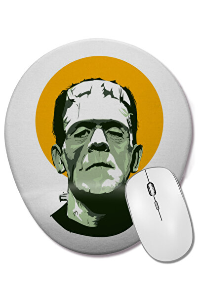 BASKI DÜNYASI Οβάλ ποντίκι με υποστήριξη καρπού Frankenstein