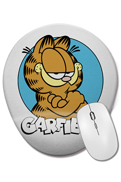 BASKI DÜNYASI Οβάλ ποντίκι με υποστήριξη καρπού Garfield