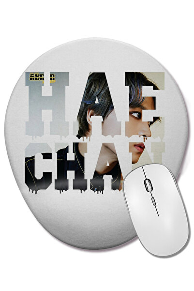 BASKI DÜNYASI Mouse Pad oval Haechan NCT 127 Superhuman cu suport pentru înch...