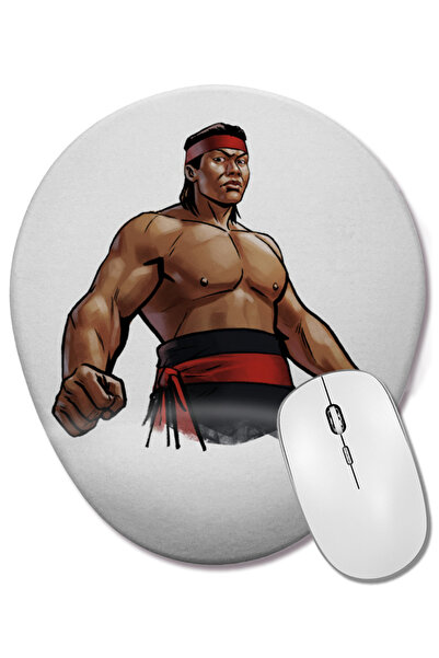 BASKI DÜNYASI Mouse Pad oval Bolo cu suport pentru încheietura mâinii