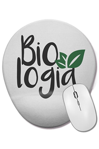 BASKI DÜNYASI Mouse Pad oval Bill Chiper cu suport pentru încheietura mâinii