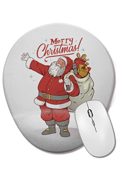 BASKI DÜNYASI Mouse Pad oval cu suport pentru încheietura mâinii, cu concept ...